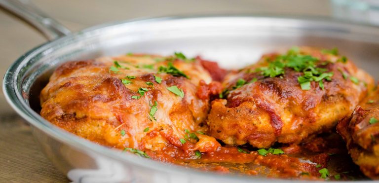 Filete a la Parmesana con cannabis