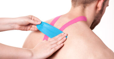 Cinta kinesiologica-Kinesiology tape-Nastro kinesiológico